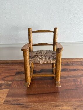 Woven Doll Chair